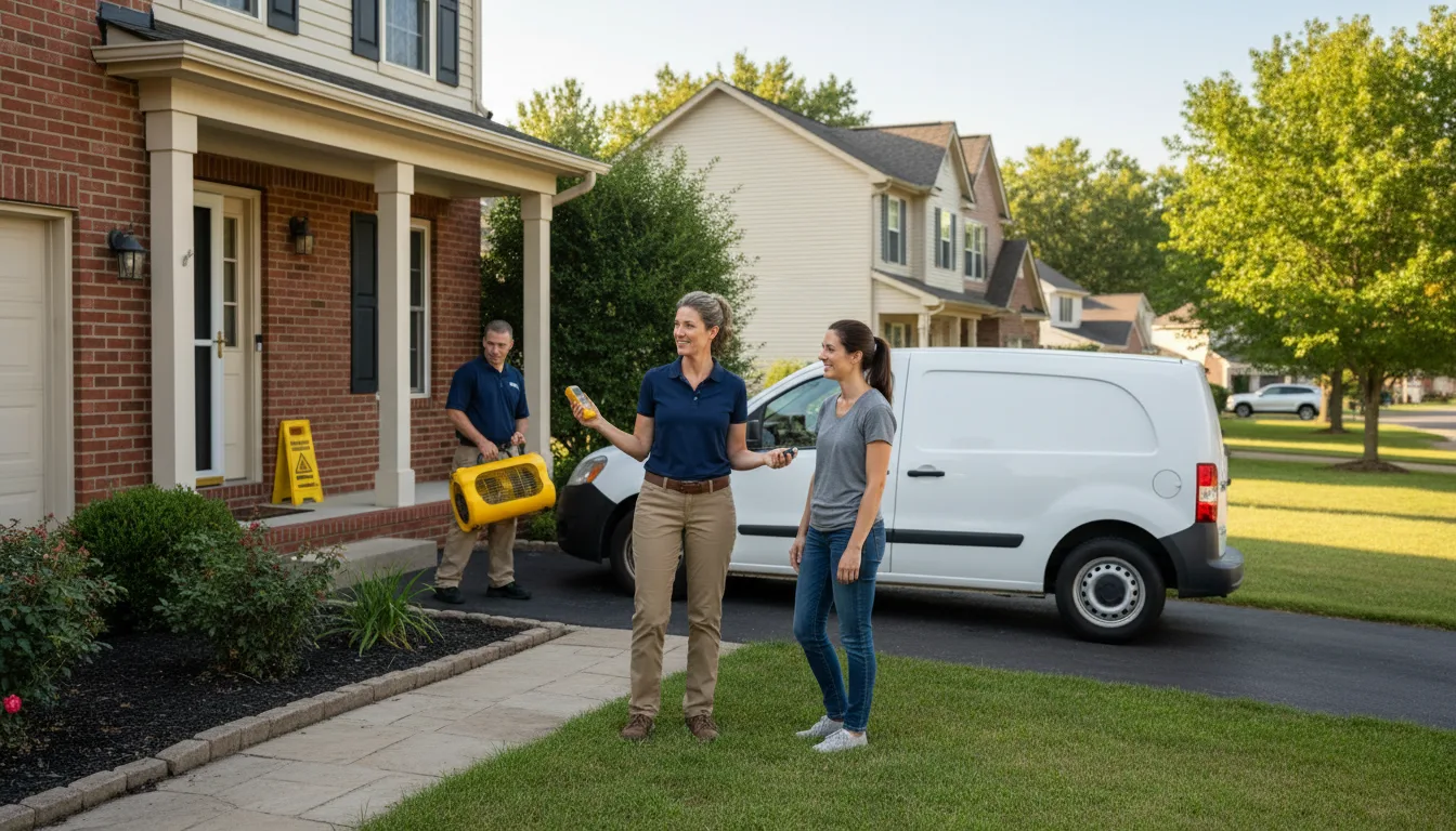 Water restoration image for Fire And Smoke Damage Restoration in Leadwood, MO